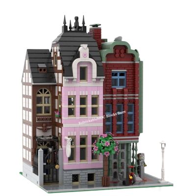 NEW Custom MOC 3007PCS Hot Sale Street View Model Modular Building Music shop DIY Children Toy 2 - LEPIN LEPIN Shop