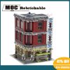 New 3907PCS Hot Sale Street View Moc Old Town Post Office Apartments Model DIY Children s - LEPIN Shop