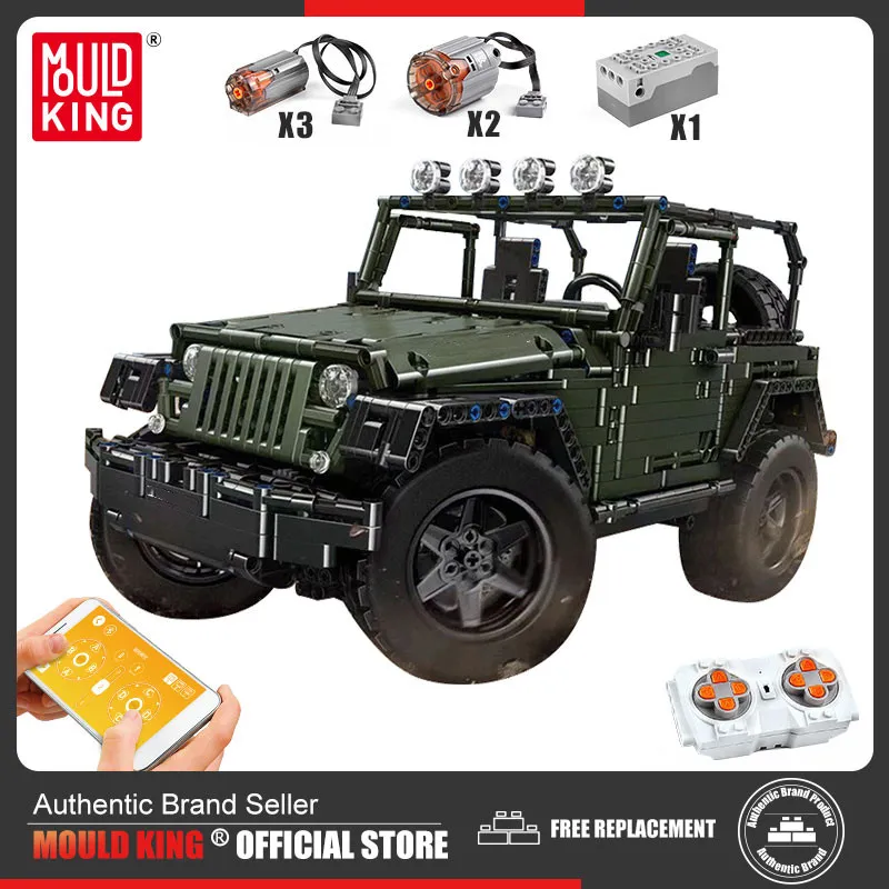 MOULD KING 13124 Technical Building Block Climbing Car RC Adventure Off road Vehicle Model MOC 5140 - LEPIN LEPIN Shop