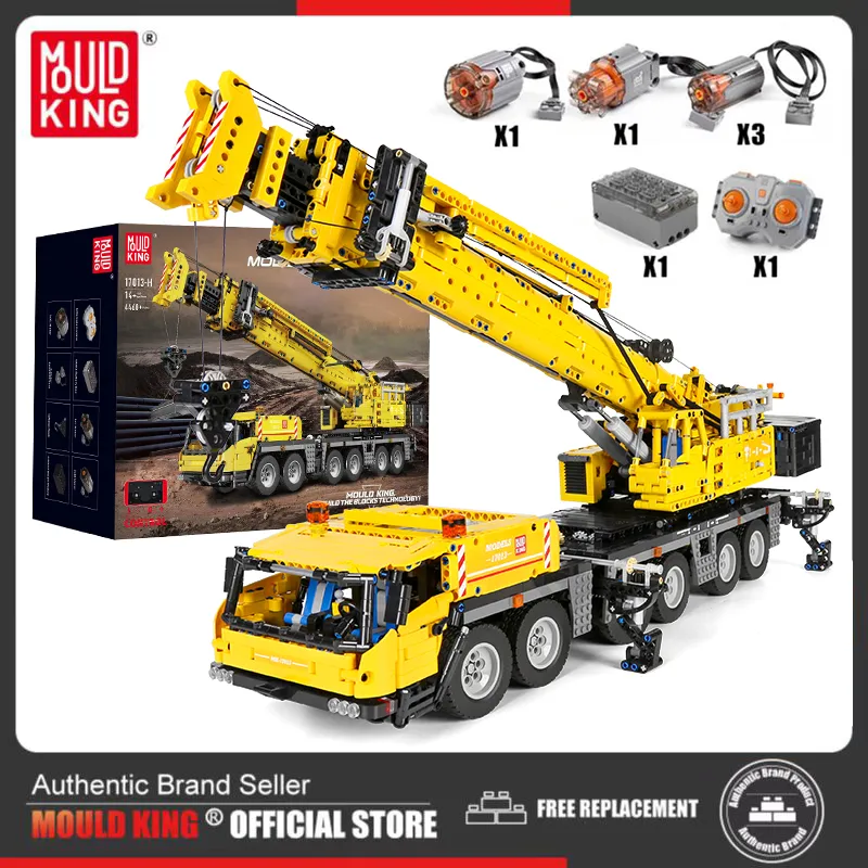 MOULD KING Technical Crane Building Kits APP RC Crane Truck Model Sets MOC 0853 Bricks Toys - LEPIN LEPIN Shop
