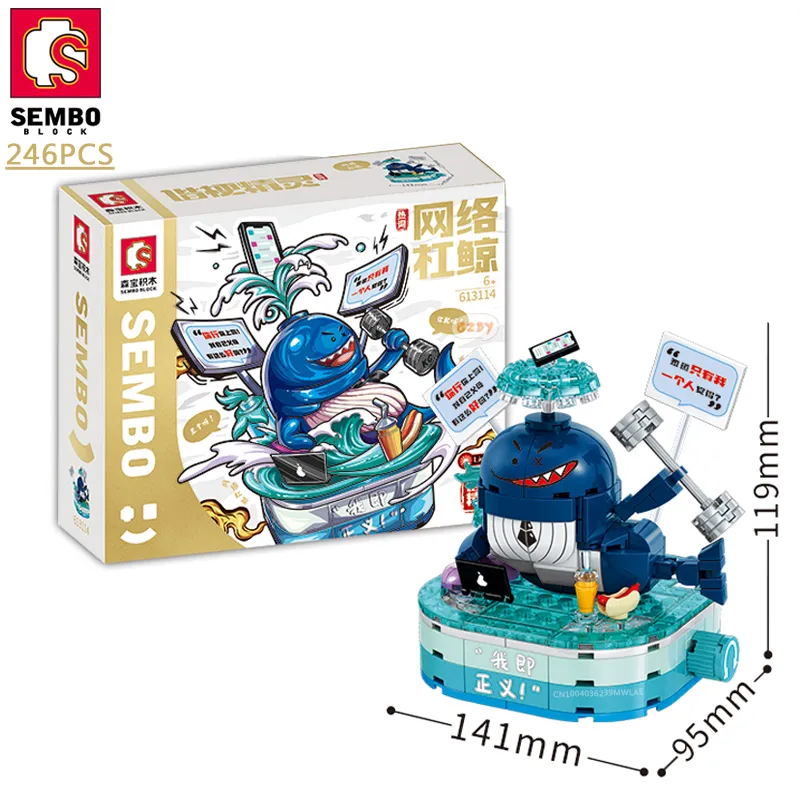 SEMBO BLOCK Funny Toys Playsets Joke DIY Gifts Bricks Prank Building Blocks Collectible Roleplay Young Child - LEPIN LEPIN Shop
